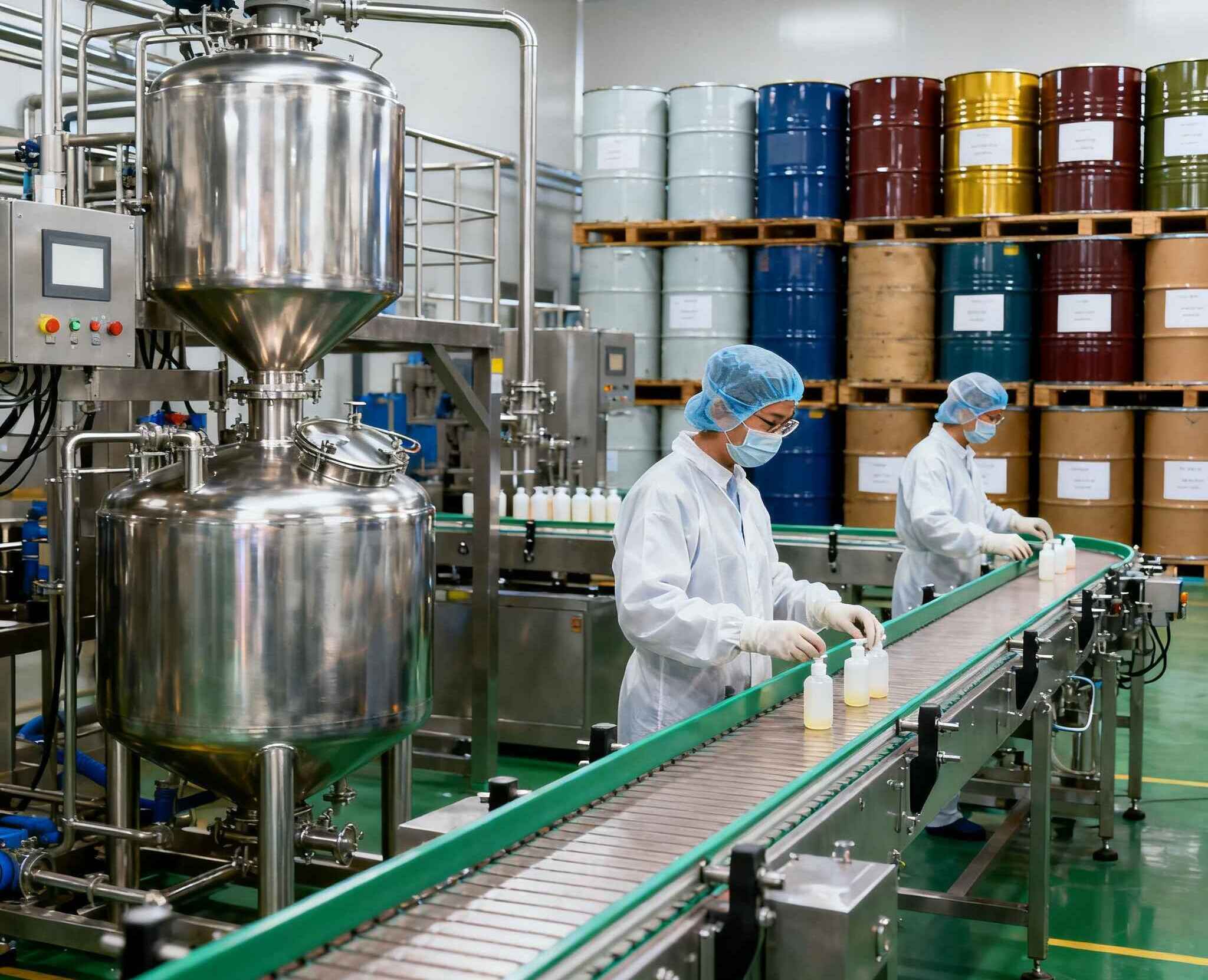 Масштабирование производства средств личной гигиены с помощью сыпучих ароматических масел из Китая 1