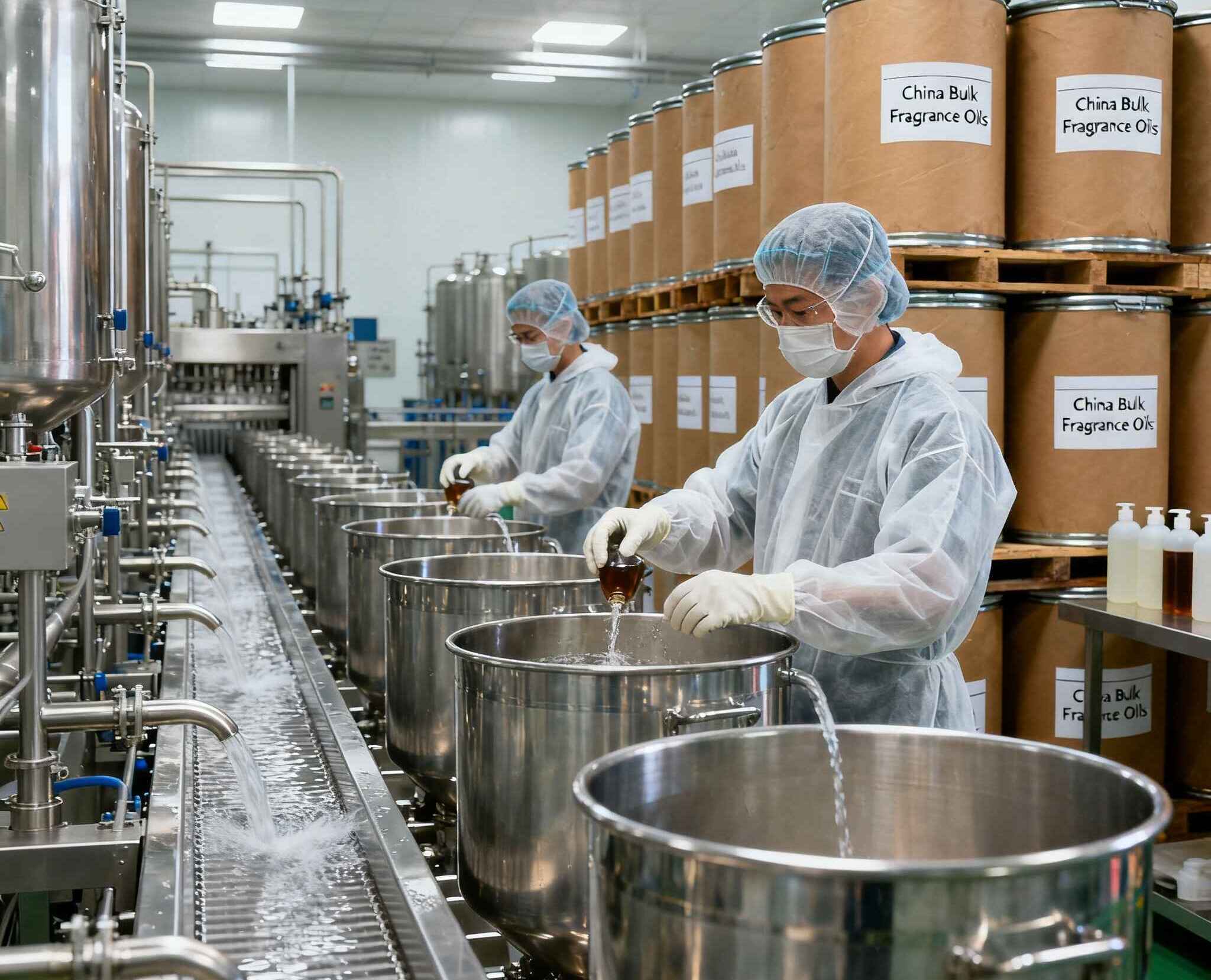 Масштабирование производства средств личной гигиены с помощью сыпучих ароматических масел из Китая 2