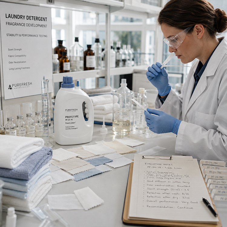 Case Study Developing a Signature Detergent Fragrance for a New Brand