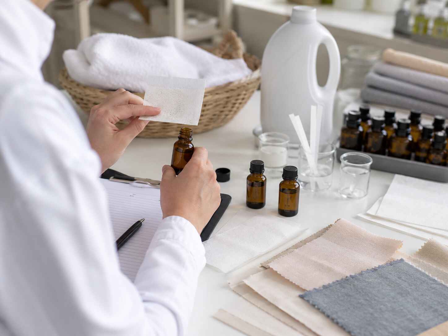 Como escolher óleo perfumado para toalhinhas para a máquina de secar 2 Óleo perfumado para toalhas de secadora